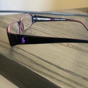 Ralph Lauren Black and Purple Glasses